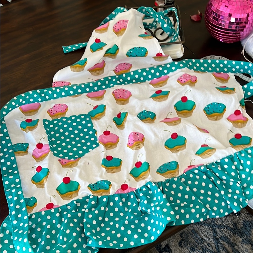 Colorful Cupcake Apron